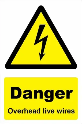 [WNELC112] Danger Overhead Live Wires