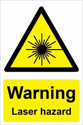 Warning Laser Hazard