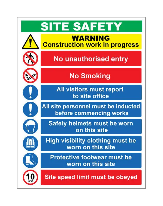 Site Safety Notice A