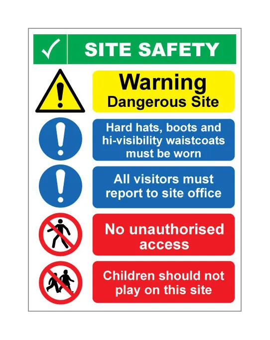 Site Safety Notice B