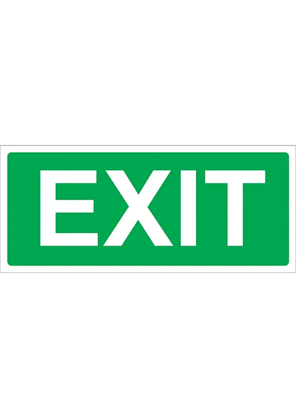Exit (15X35cm)