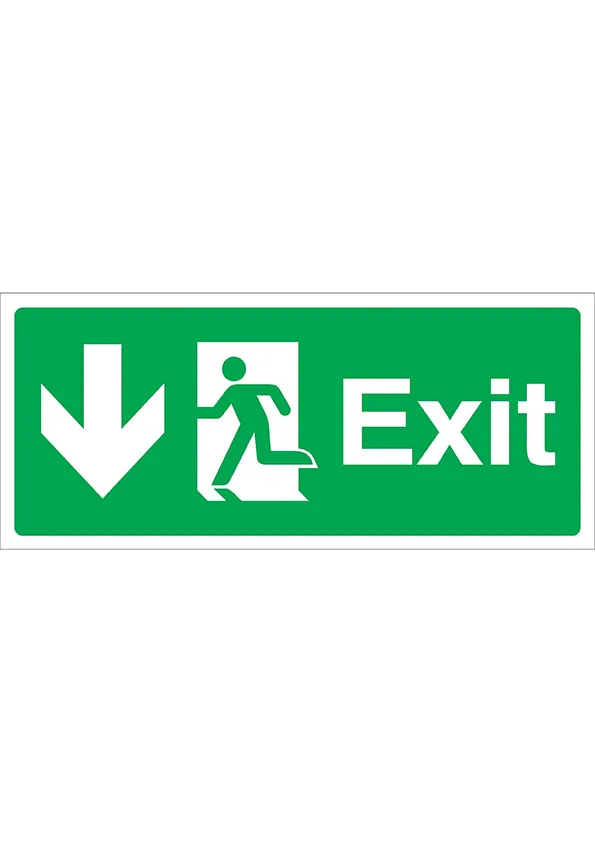 Exit Arrow Down Left