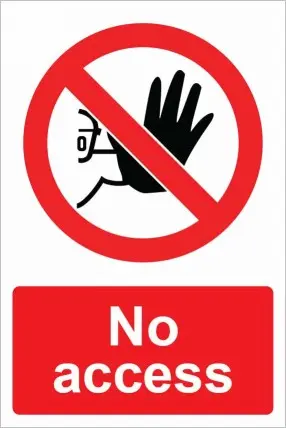 [PHACC02] No Access (20X30cm)