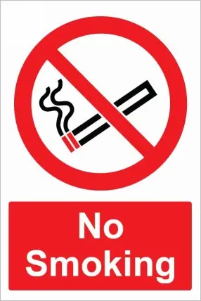 No Smoking (20X30cm)
