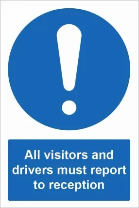 [MVST102] All visitors must report to reception