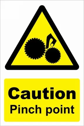 [WNFRKL401] Caution Pinch Point