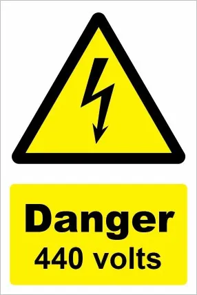 [WNELC104] Danger 440 volts