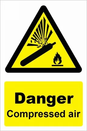 [WNFLM110] Danger Compressed Air