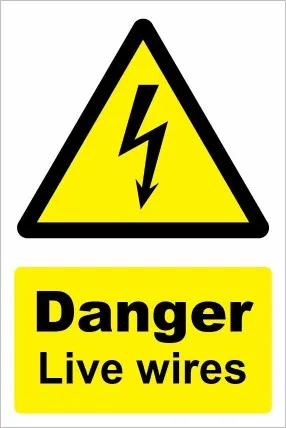 [WNELC110] Danger Live Wires