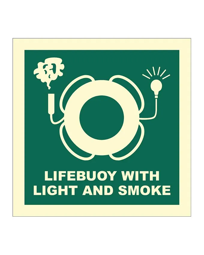 Lifebuoy With Light Smoke