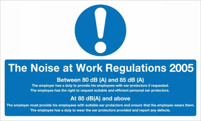 [MEEP206] The noise at work regulations 2005