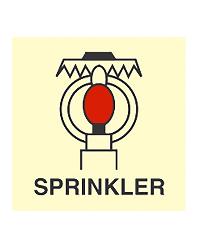 [336045] Space Protected By Sprinkler .