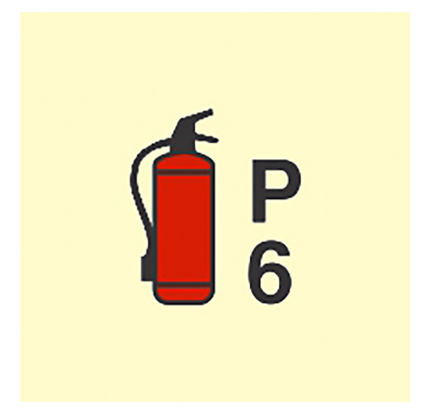 [336079] Powder Fire Extinguisher P6