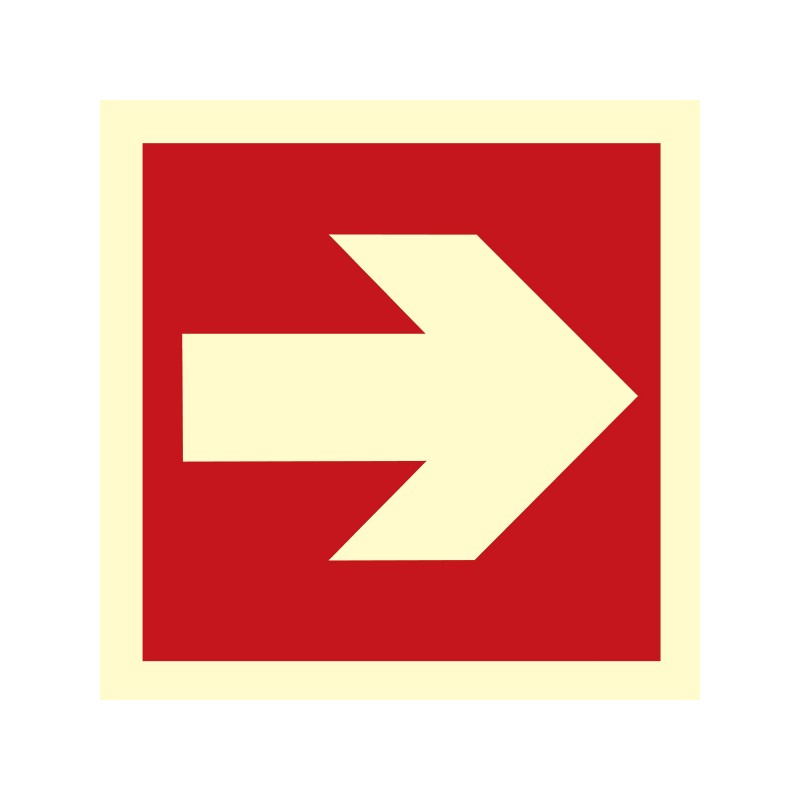 Arrow Horizontal R Red