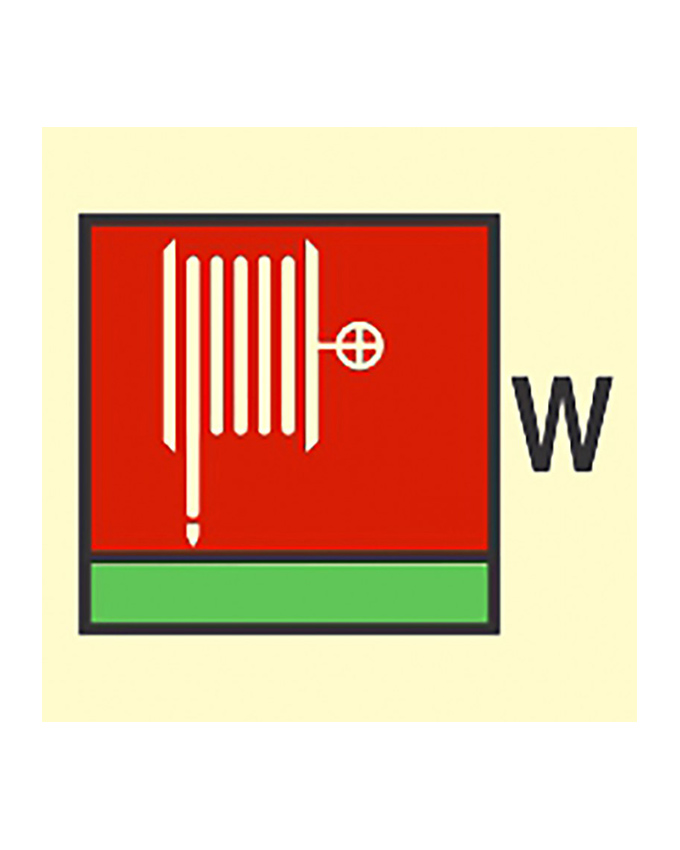 [336846] Water Fire Hose And Nozzle