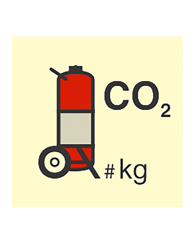 [336852] Wheeled Co2 Fire Extinguisher