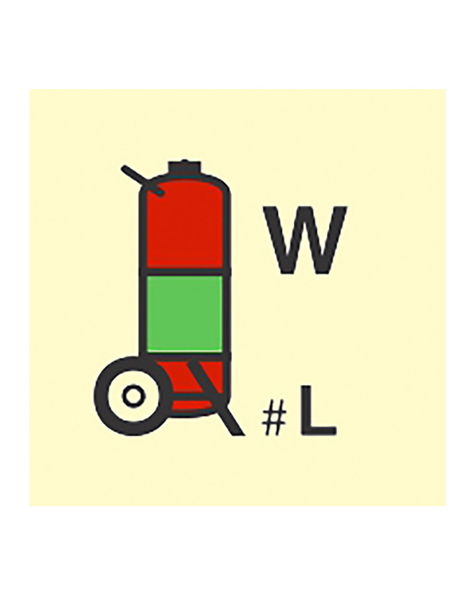 [336856] Wheeled Water Fire Extinguisher