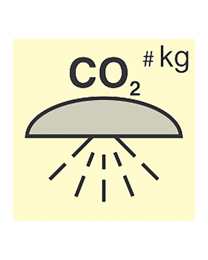 [336859] Space Protected By Co2 Fire Extinguishing System