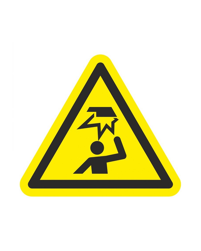 [337502] Mind Your Head Aluminum Sign