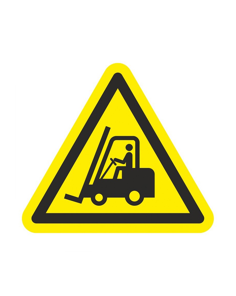 [337503] Industrial Vehicle Aluminum Sign