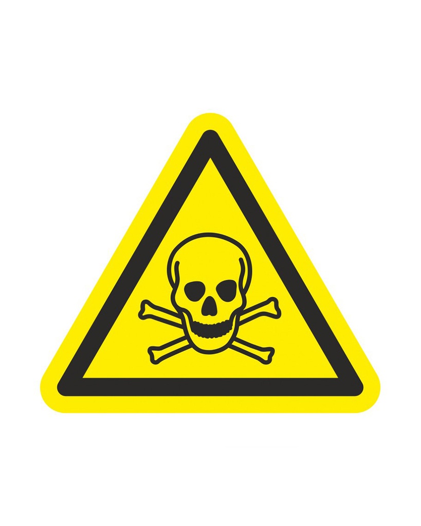 [337506] Poisontoxic Material Aluminum Sign