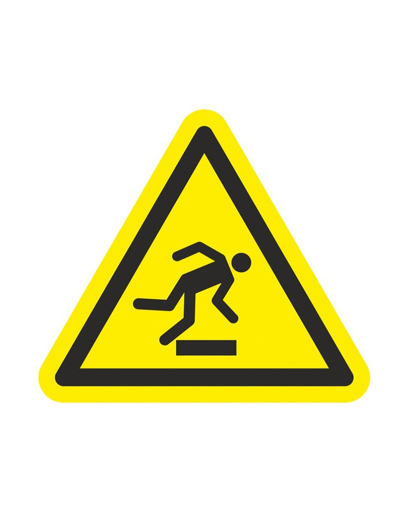 [337508] Floor Levobstacletrip Hazard Aluminum Sign
