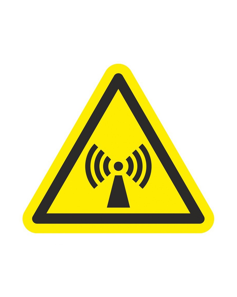 [337515] Non Ionizing Radiation Aluminum Sign