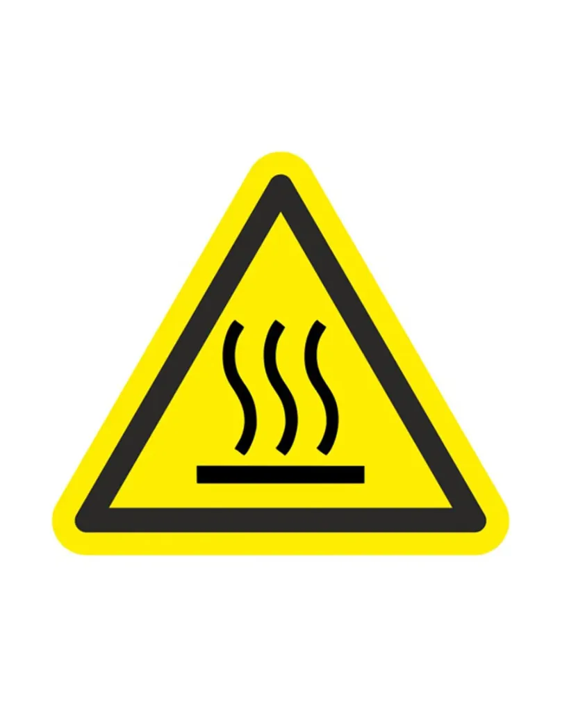 [337524] Hot Surface Aluminum Sign