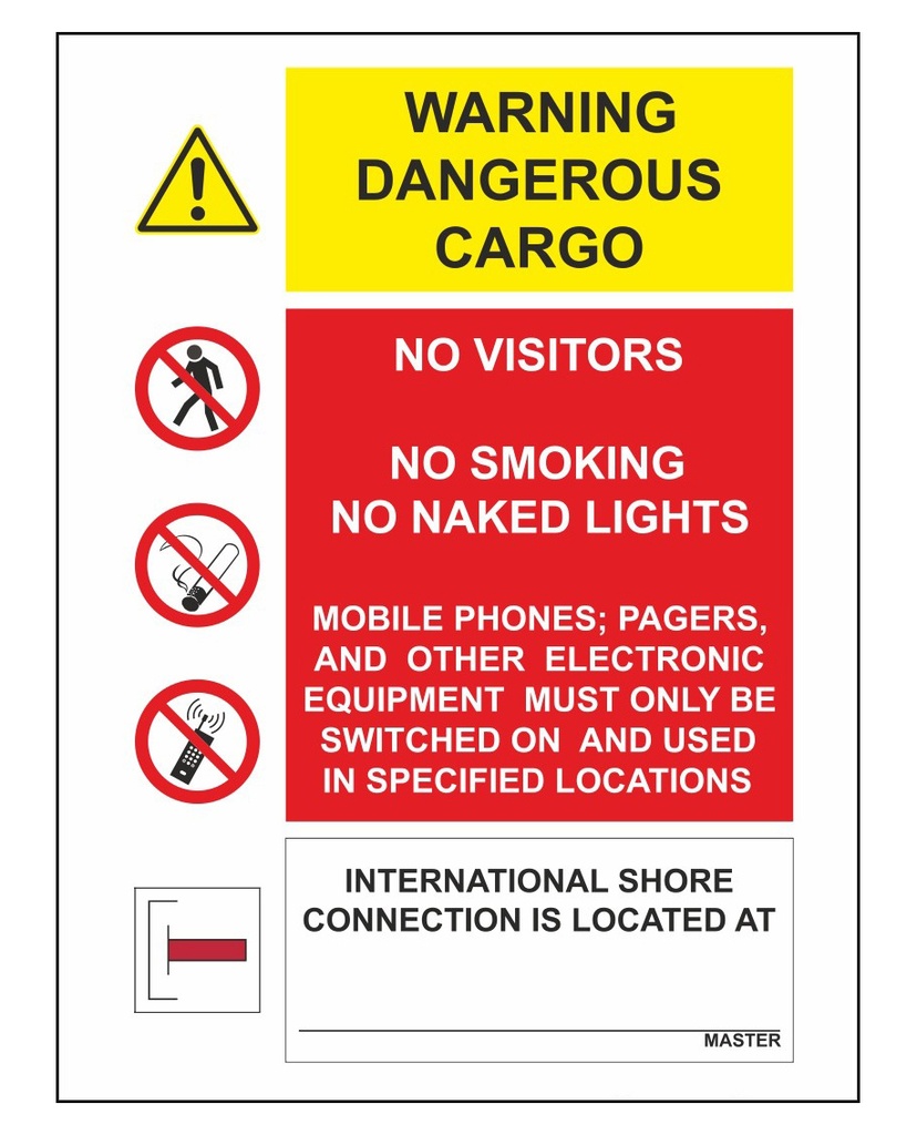 [333014] Warning Dangerous Cargo