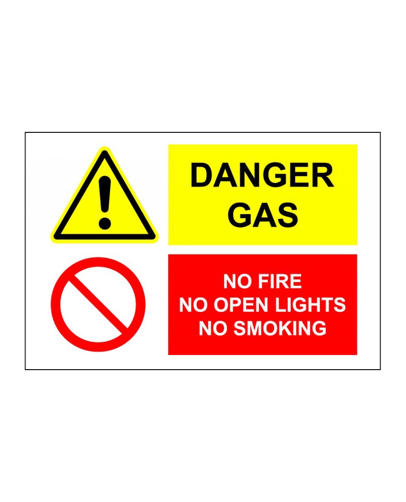 [333104] Danger Gas No Fire