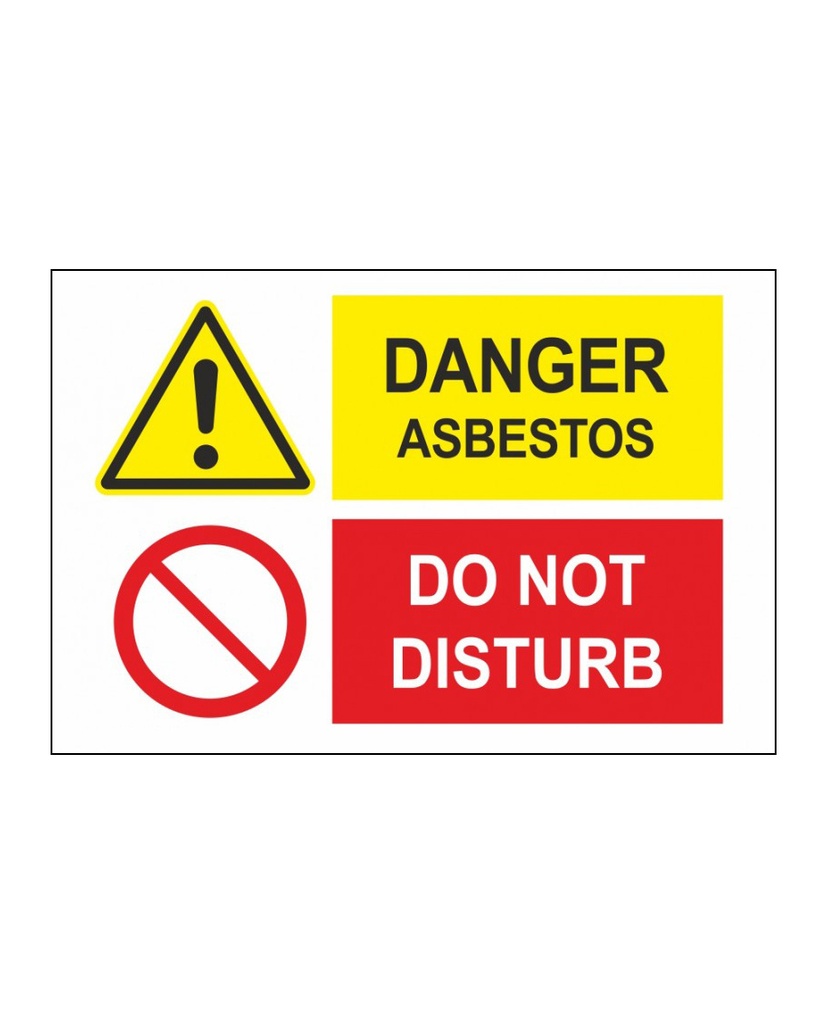[333113] Danger Asbestos