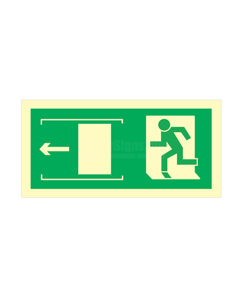 Exit Left Sliding Door