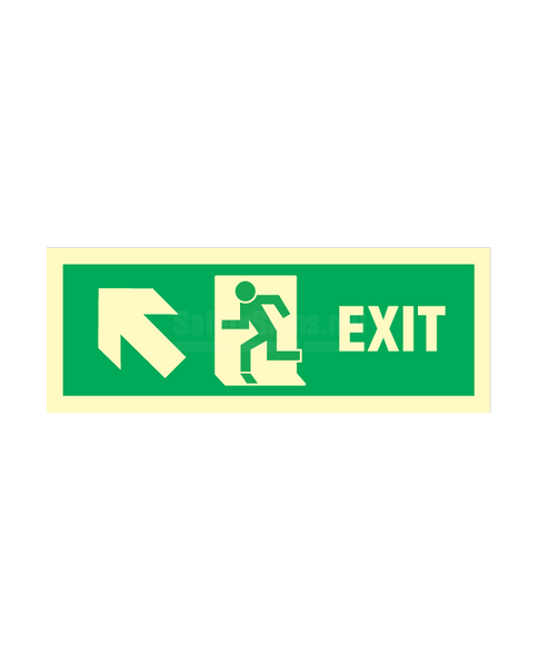 [334402] Exit Left Up, Arrow Up