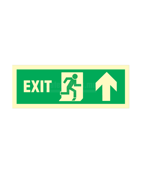 Exit Right Arrow Up