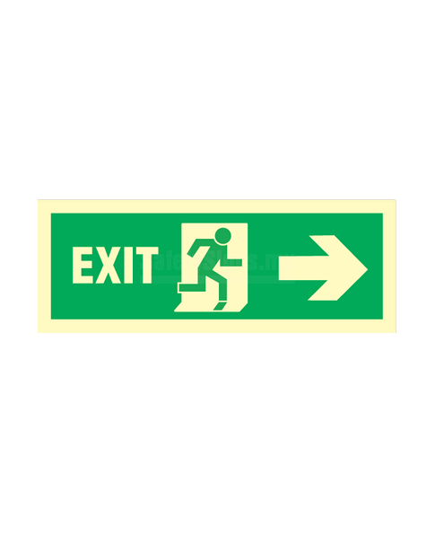 Exit Right, Arrow Right