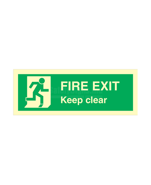 Fire Exit Keep Clear