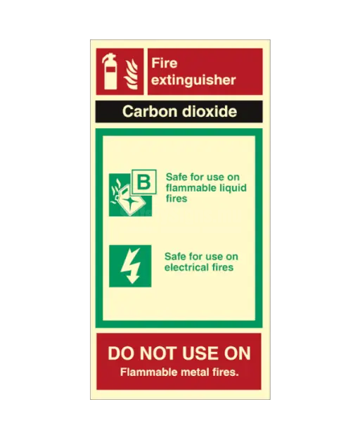 [336433] Fire Sign Carbon Dioxide