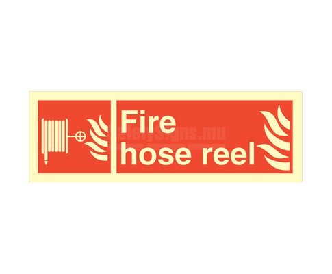 [336145] Fire Hose Reel, Symbol And Text