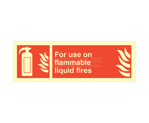 [336164] For Use On Flammable Liquid Fires