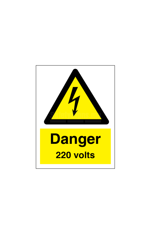 [337617] Danger 220 Volts