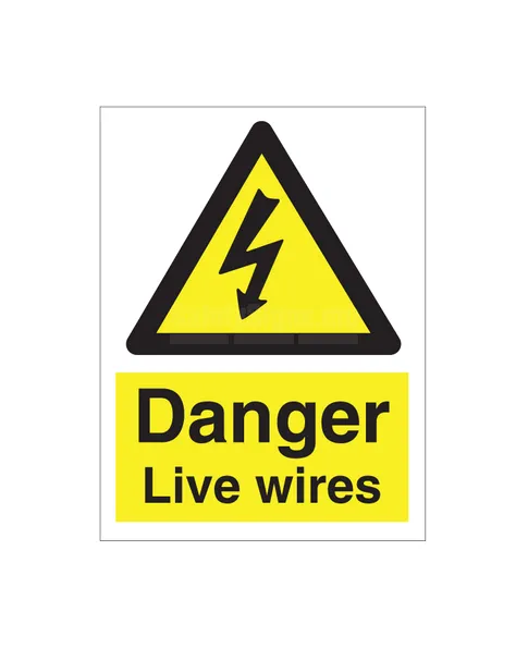 [337628] Danger Live Wires