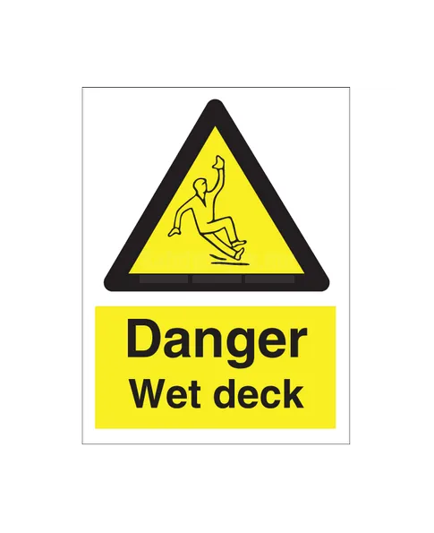 [337573] Danger Wet Deck