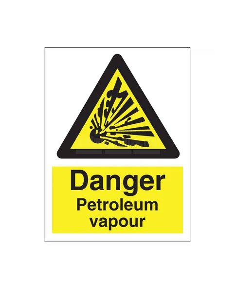 Danger Petroleum Vapour