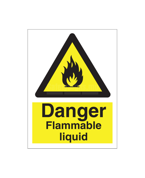 [337631] Danger Flammable Liquid