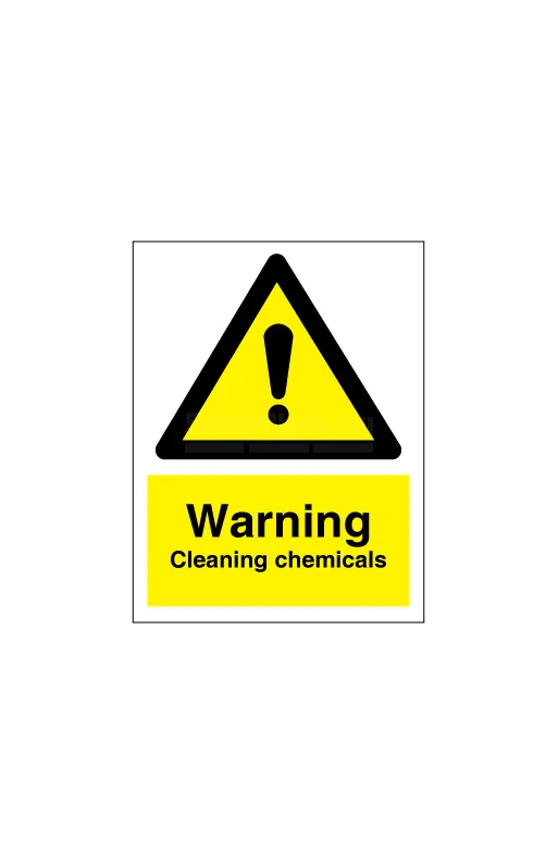 [337664] Warning - Cleaning Chemicals