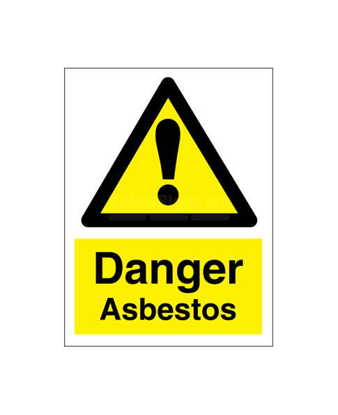 Danger Asbestos
