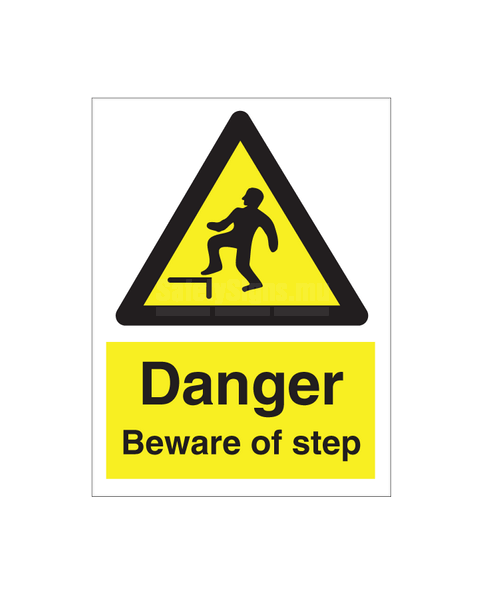 Danger Beware Of Step