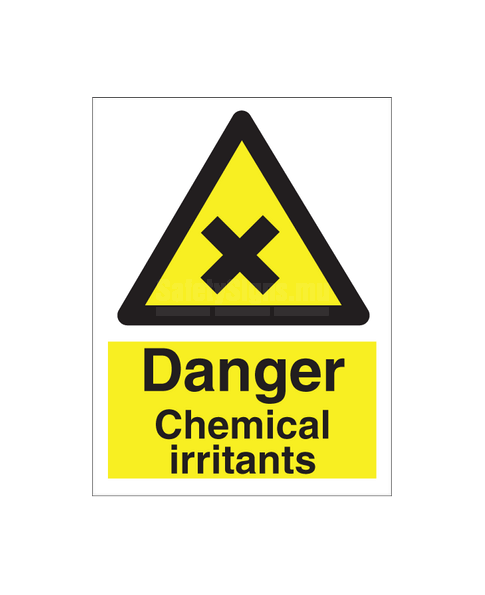 Danger Chemical Irritants