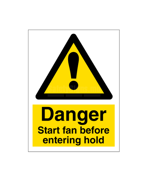 Start Fan Before Entering Hold