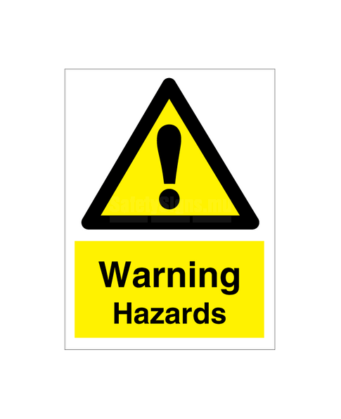 Warning Hazards